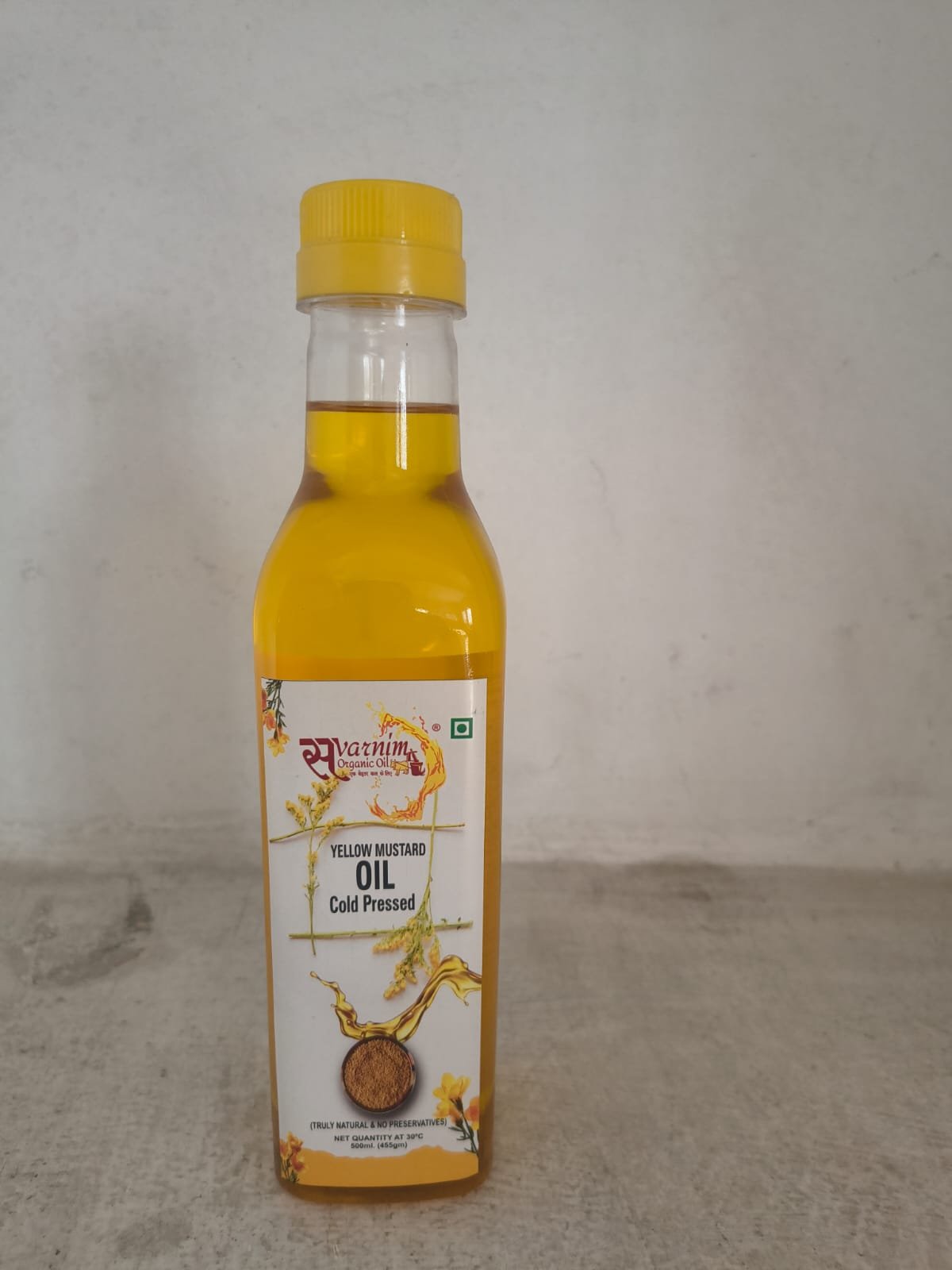 Yellow Mustard Oil - Cold Pressed